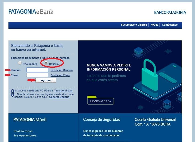 Descubre Todos Los Recursos Del Home Banking Banco Patagonia